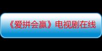 《爱拼会赢》电视剧在线观看_免费全集完整版-影视大全