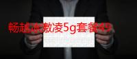 畅越冰激凌5g套餐49元的详情（畅越冰激凌5g套餐49元的详情）