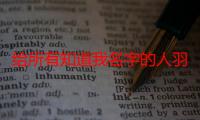 给所有知道我名字的人羽泉什么调（给所有知道我名字的人羽泉）