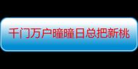 千门万户曈曈日总把新桃换旧符是什么节日（曈曈日是什么）