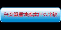 兴安盟摆地摊卖什么比较好（新手摆地摊卖什么好）