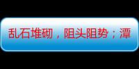 乱石堆砌，阻头阻势；潭水无风十六磨代表指什么生肖,成语解释落实