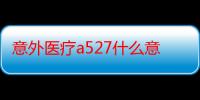 意外医疗a527什么意思（527什么意思）