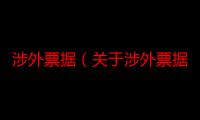 涉外票据（关于涉外票据介绍）