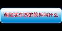 淘宝卖东西的软件叫什么（最近听说有种淘宝卖东西的软件是什么）