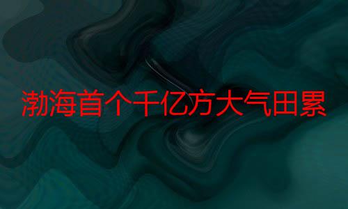 渤海首个千亿方大气田累产天然气超10亿立方米