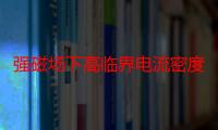 强磁场下高临界电流密度Nb3Sn超导股线的应变特性研究（关于强磁场下高临界电流密度Nb3Sn超导股线的应变特性研究介绍）