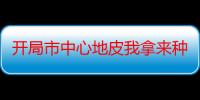 开局市中心地皮我拿来种地（关于开局市中心地皮我拿来种地介绍）