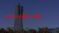 oneplus是什么牌子怎么样（one plus是什么牌子）