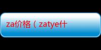 za价格（zatye什么价位）